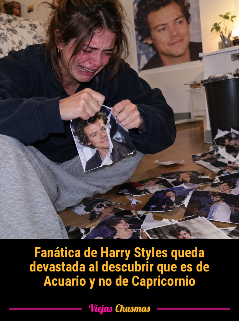 Fanática de Harry Styles sorprendida al descubrir su signo zodiacal