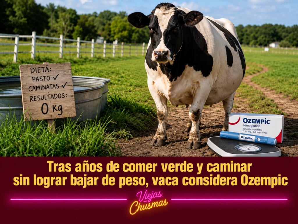 Vaca considerando usar Ozempic para bajar de peso