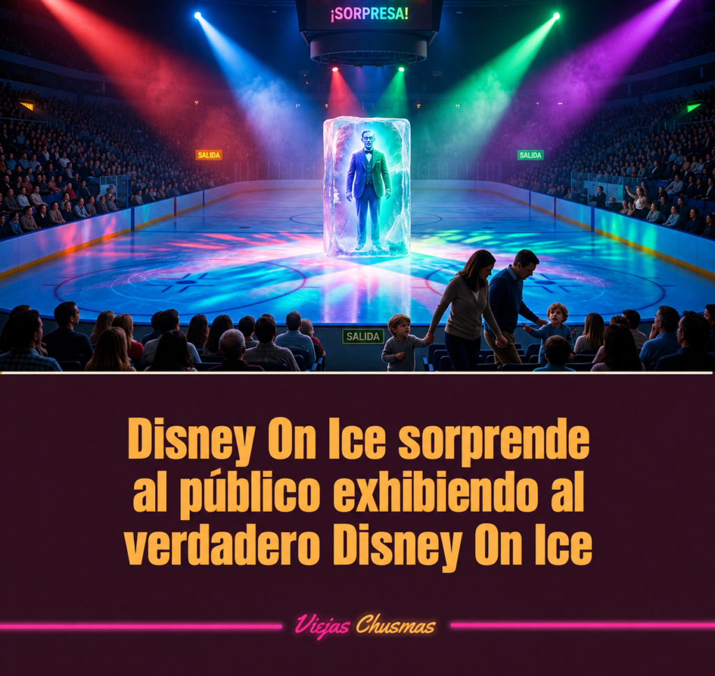 Espectáculo de Disney On Ice con una versión literal de Disney sobre hielo