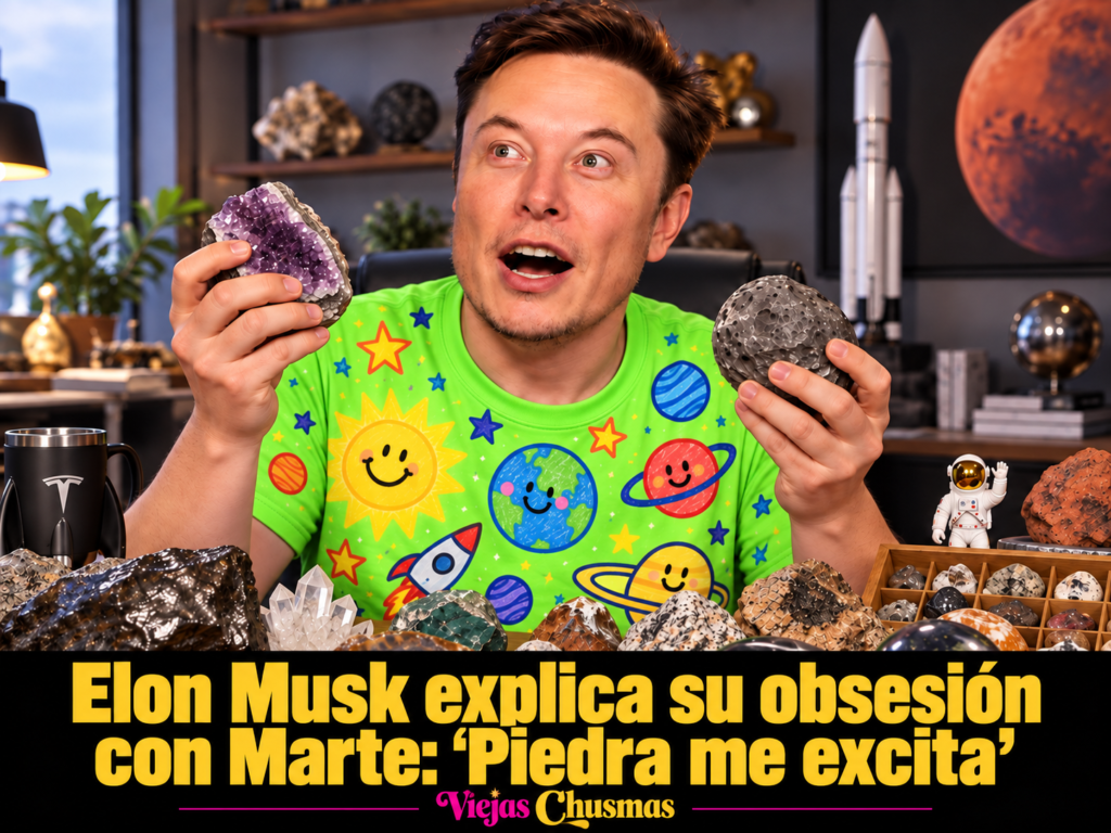 Elon Musk hablando sobre Marte y su obsesión con el planeta rojo