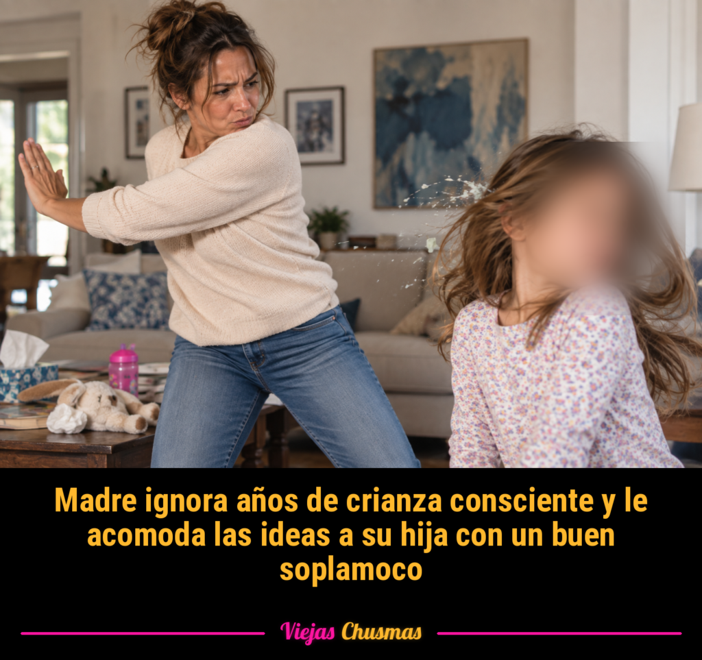 Madre discutiendo con su hija después de años de crianza consciente